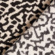Large Abstract Leopard Print Jacquard Furnishing Fabric – black/sand,  thumbnail number 4