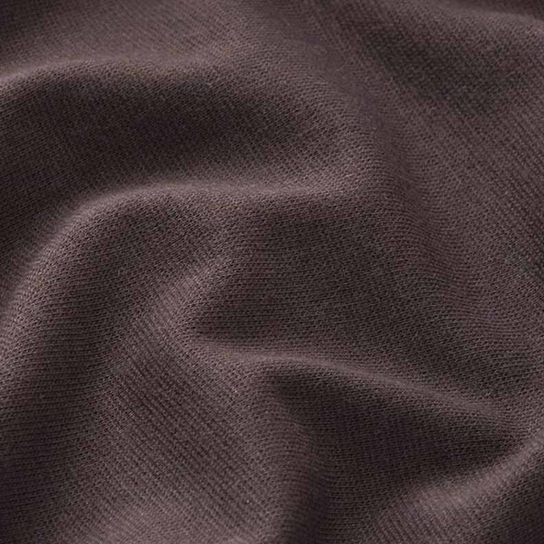 Cuffing Fabric Plain – black brown,  image number 4
