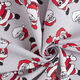 Decor Fabric Canvas Cheery Santa – light grey/red,  thumbnail number 3