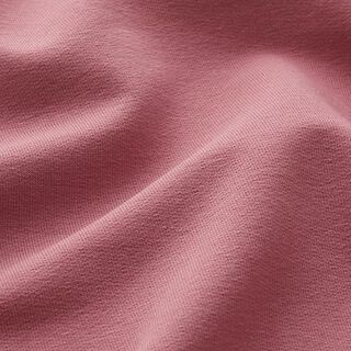Light French Terry Plain – dark dusky pink, 