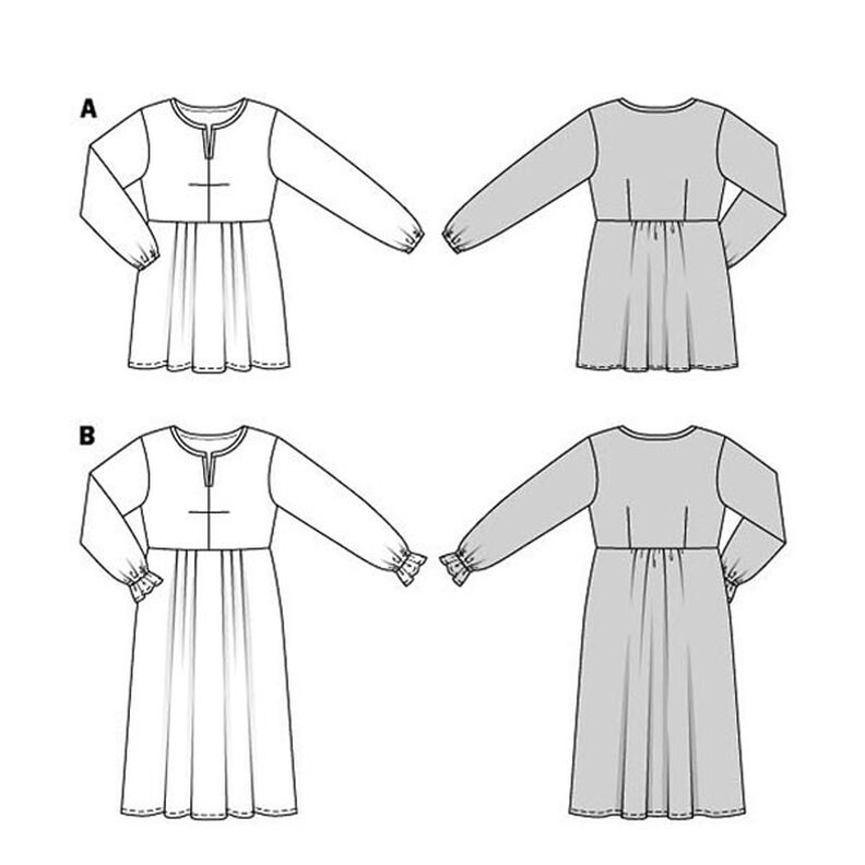 Plus-Size Dress / Tunika | Burda 5865 | 44-54,  image number 8