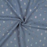 Double Gauze/Muslin dots Foil Print | by Poppy – blue grey,  thumbnail number 3