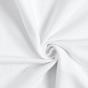 Cuffing Fabric Plain – white, 