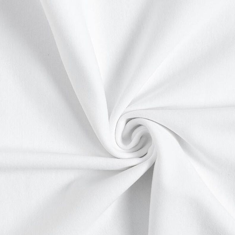 Cuffing Fabric Plain – white,  image number 1