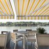 awning fabric melange stripes – yellow/light grey,  thumbnail number 11