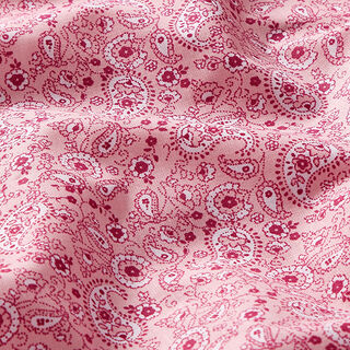 Cotton Cretonne Paisley – pink, 