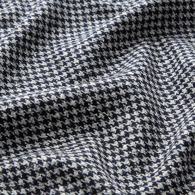Gingham Check Coating Fabric – navy blue,  image number 2