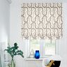 Decor Fabric Half Panama artistic lines – natural/black,  thumbnail number 6
