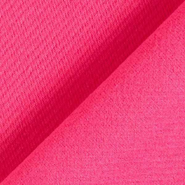 plain wool blend coat fabric – intense pink,  image number 3