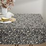 Decor Fabric Canvas Leopard polka dots – elephant grey/black,  thumbnail number 6