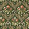 Decor Fabric Tapestry Fabric Floral Ornaments – green/light orange,  thumbnail number 1