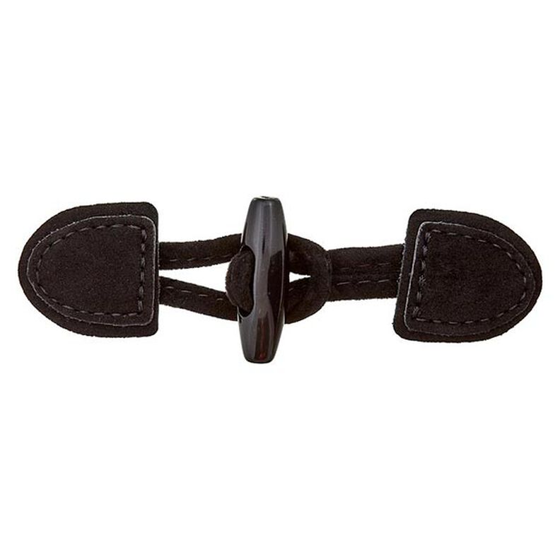 Duffle Coat Fastener [ 95 mm ] – black,  image number 2