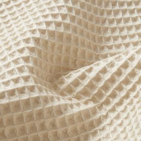 Waffle Piqué undyed – natural, 