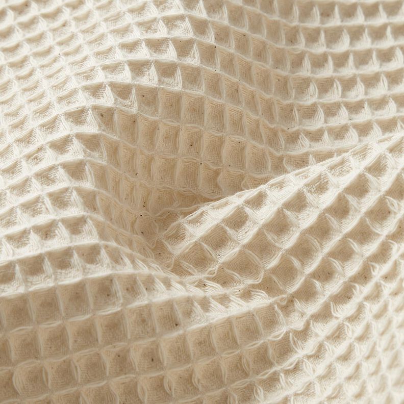 Waffle Piqué undyed – natural,  image number 2