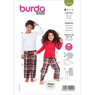 outfit | Burda 9250 | 104-140, 