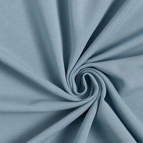 Light Cotton Sweatshirt Fabric Plain – dove blue, 