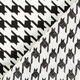 Houndstooth Viscose – white/black,  thumbnail number 4