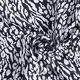 Leopard print swimsuit fabric – white/black,  thumbnail number 3