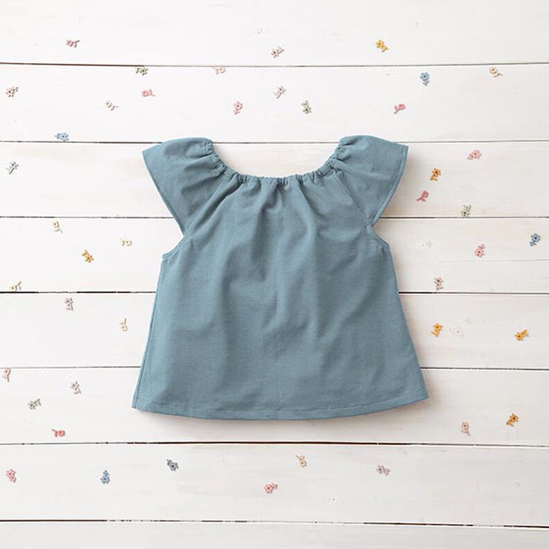 Medium Cotton Jersey Plain – dove blue,  image number 7