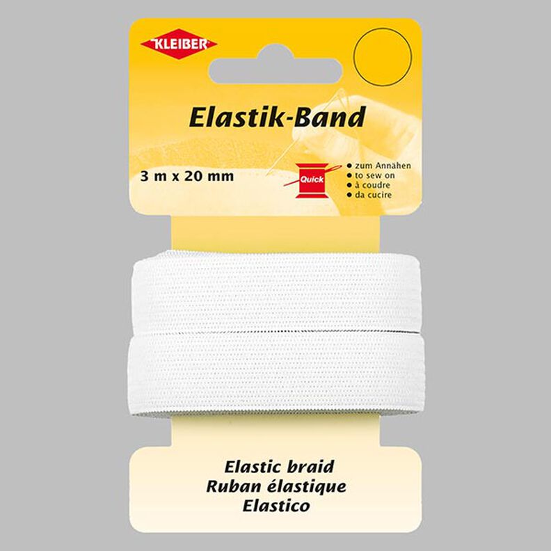 Elastic [3m] – white | Kleiber,  image number 1