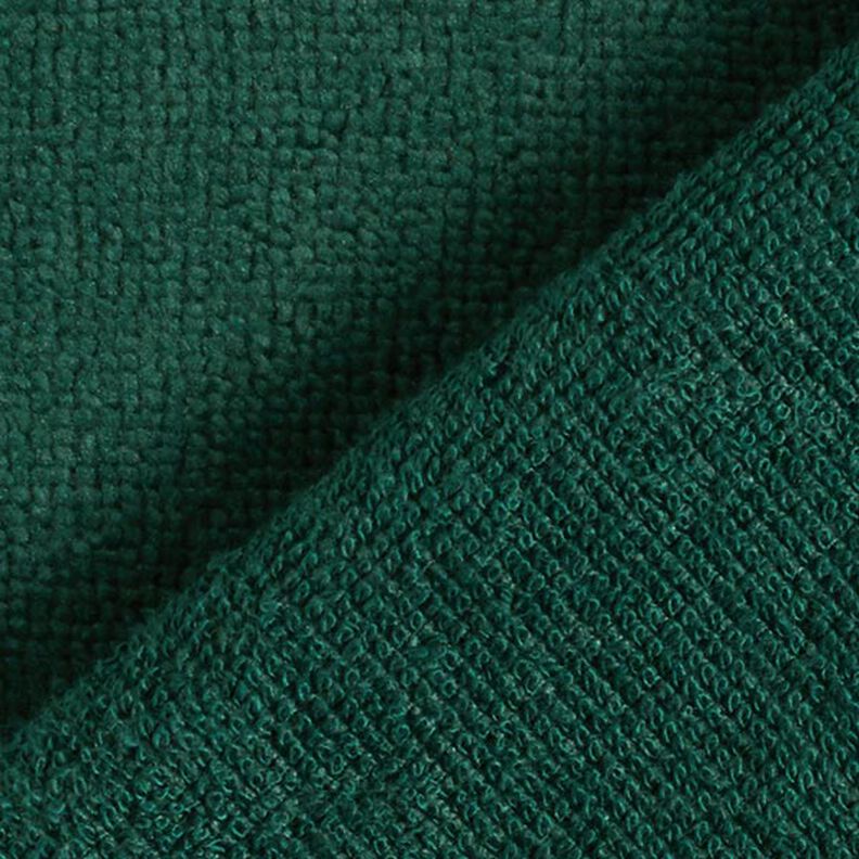 Cosy Towelling Bamboo Plain – dark green,  image number 3