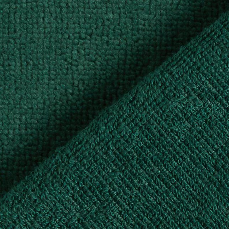 Cosy Towelling Bamboo Plain – dark green,  image number 3