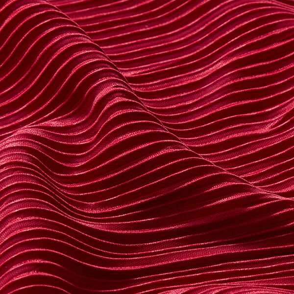 Pleated jersey – red,  image number 2