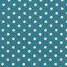 Cotton Poplin Large Dots – petrol/white,  thumbnail number 1