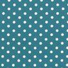 Cotton Poplin Large Dots – petrol/white,  thumbnail number 1