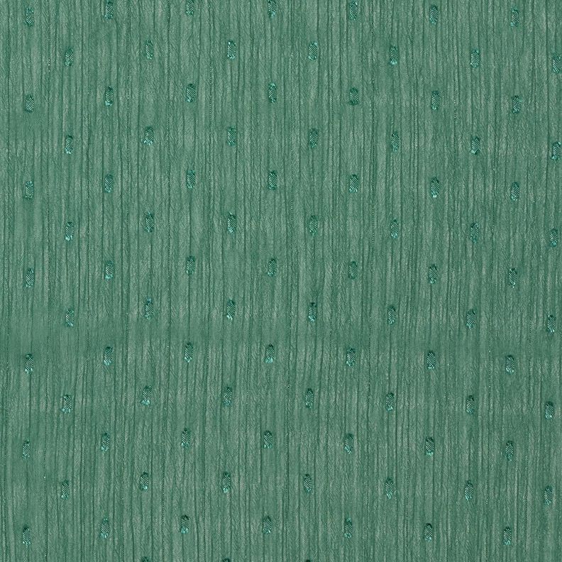 Metallic pinstripe chiffon dobby – fir green/metallic silver,  image number 1