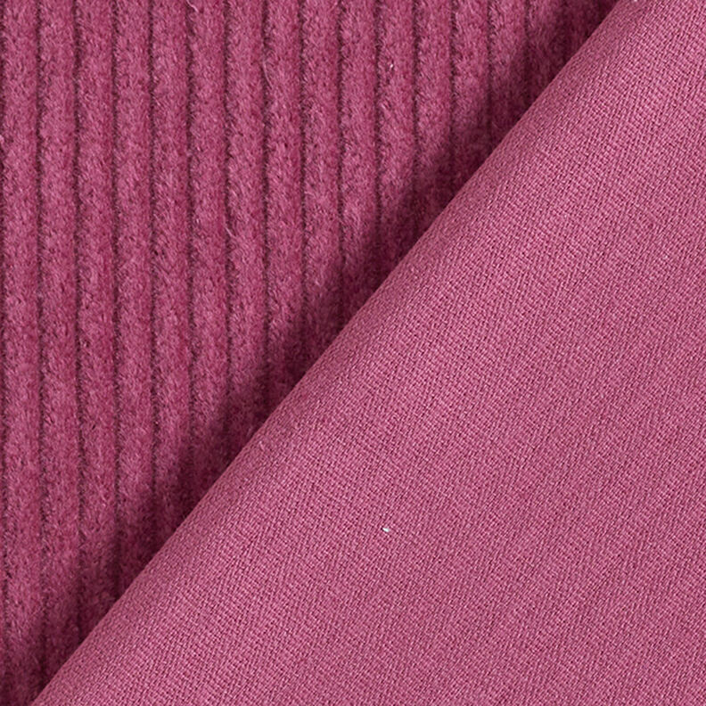 Chunky Corduroy pre-washed Plain – berry,  image number 3