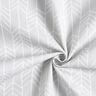 Decor Fabric Half Panama Arrow Pattern – light grey,  thumbnail number 5