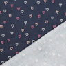 Baby Cord Hearts Foil Print | by Poppy – midnight blue/silver,  thumbnail number 4