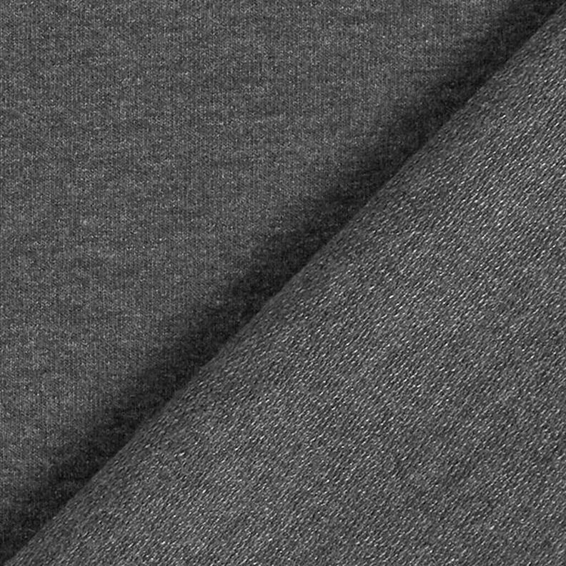 Light French Terry Mottled – granite,  image number 5