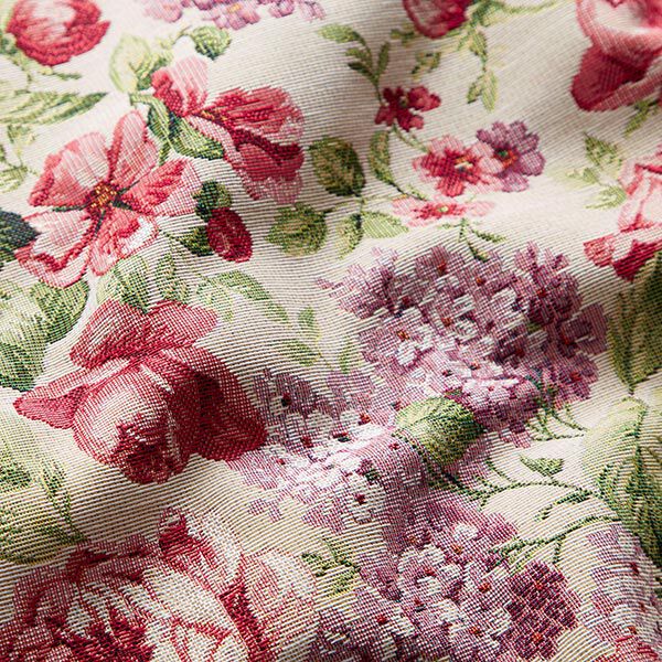 Decor Fabric Tapestry Fabric rose petals – sand,  image number 2
