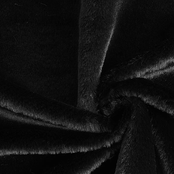 Upholstery Fabric Faux Fur – black,  image number 1