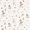 Cotton Poplin Animals in dreamland Digital Print – offwhite,  thumbnail number 1