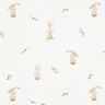 GOTS Cotton Jersey cute bunny Digital Print – ivory,  thumbnail number 1