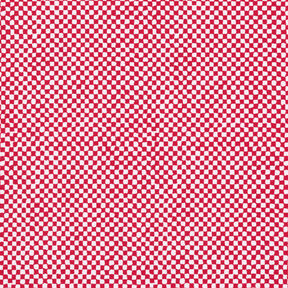 GOTS Cotton Jersey Mini Check | TCC x LOOKS by Wolfgang Joop – red/white, 