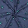 Cotton Flannel cheeky dinosaurs | Poppy Fabrics – denim blue/emerald green,  thumbnail number 3