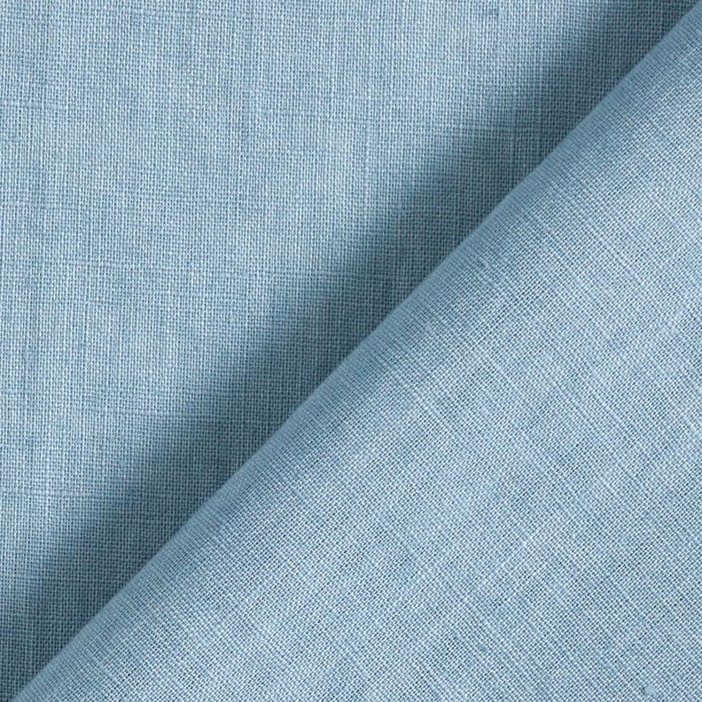 Lightweight linen blend pre-washed – brilliant blue,  image number 4