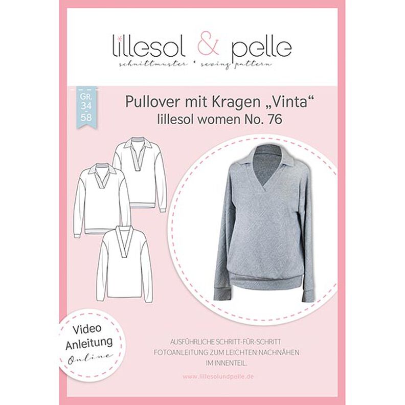 Sweater Vinta | Lillesol & Pelle No. 76 | 34-58,  image number 1