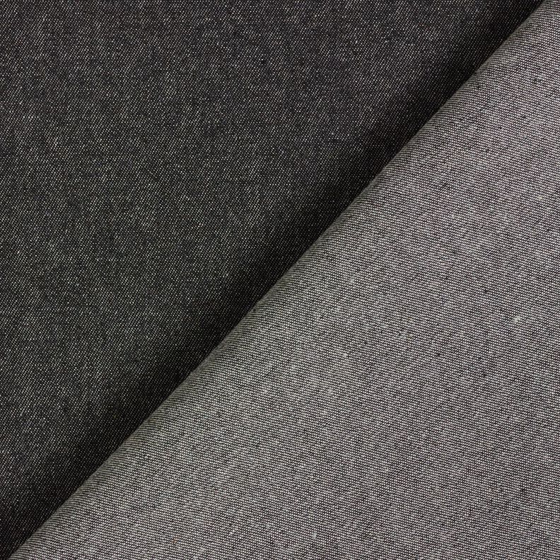 Medium cotton denim – black,  image number 3
