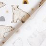 Cotton Poplin Polar Bears Digital Print – white,  thumbnail number 4