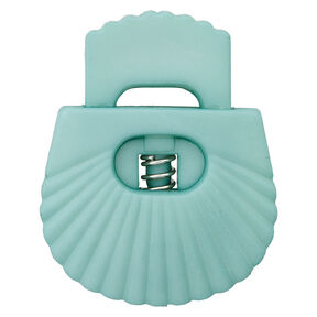 Cord Stopper Shell [Opening: 8 mm] – pale mint, 