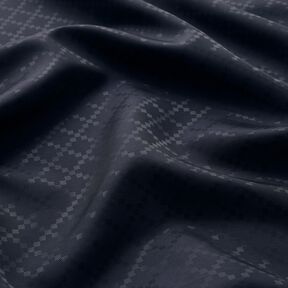 Lining Fabric Jacquard Diamonds – midnight blue, 