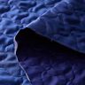 Quilted fabric abstract diamonds – navy blue,  thumbnail number 4