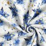 Alpine Fleece watercolour stars – natural/indigo,  thumbnail number 3