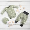 Bamboo Cotton Jersey Rabbit and carrot – greige,  thumbnail number 6