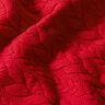 Cabled Cloque Jacquard Jersey – red,  thumbnail number 2